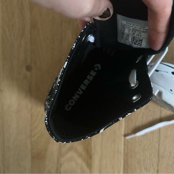 CONVERSE Chuck Taylor All Star Lugged Paint Splatter sneaker size 9 - Picture 3 of 8